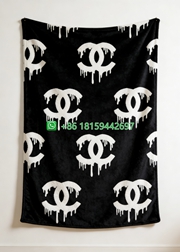 Chanel Throw Blankets